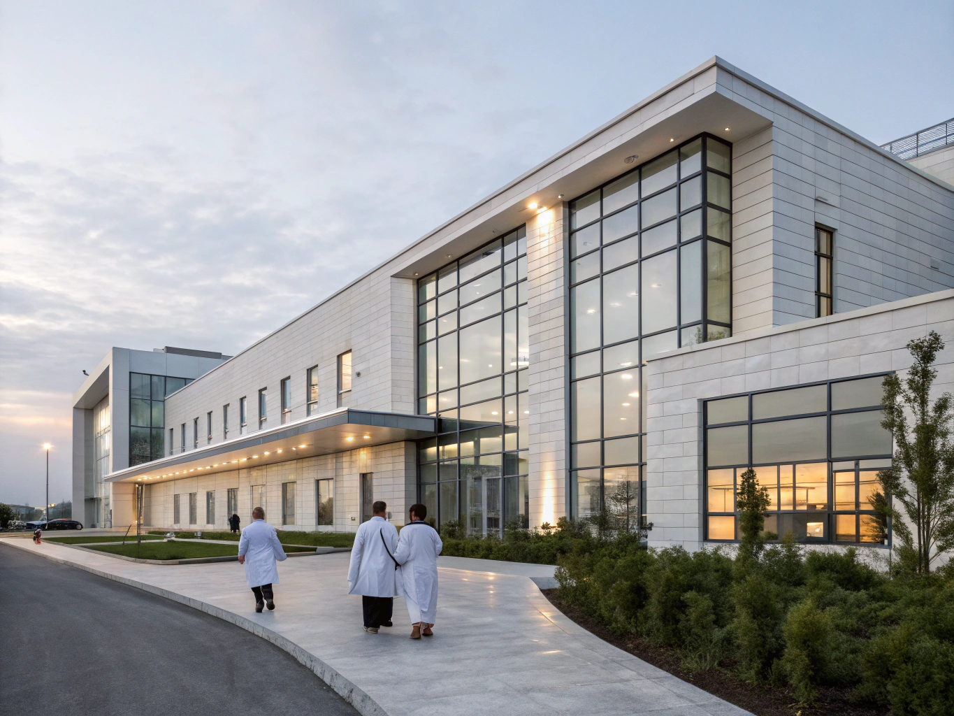 Facade of Brisbane Central Hospital