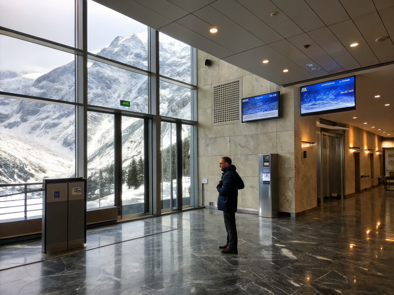 Facade of Grand Horizon Hotel